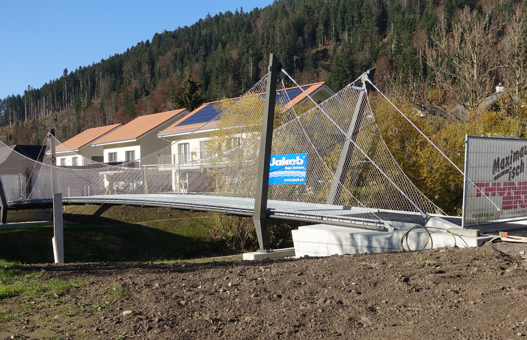 Neo1 - Mein Radio: Trubschachen: Neue Hängebrücke Ist Eingeweiht