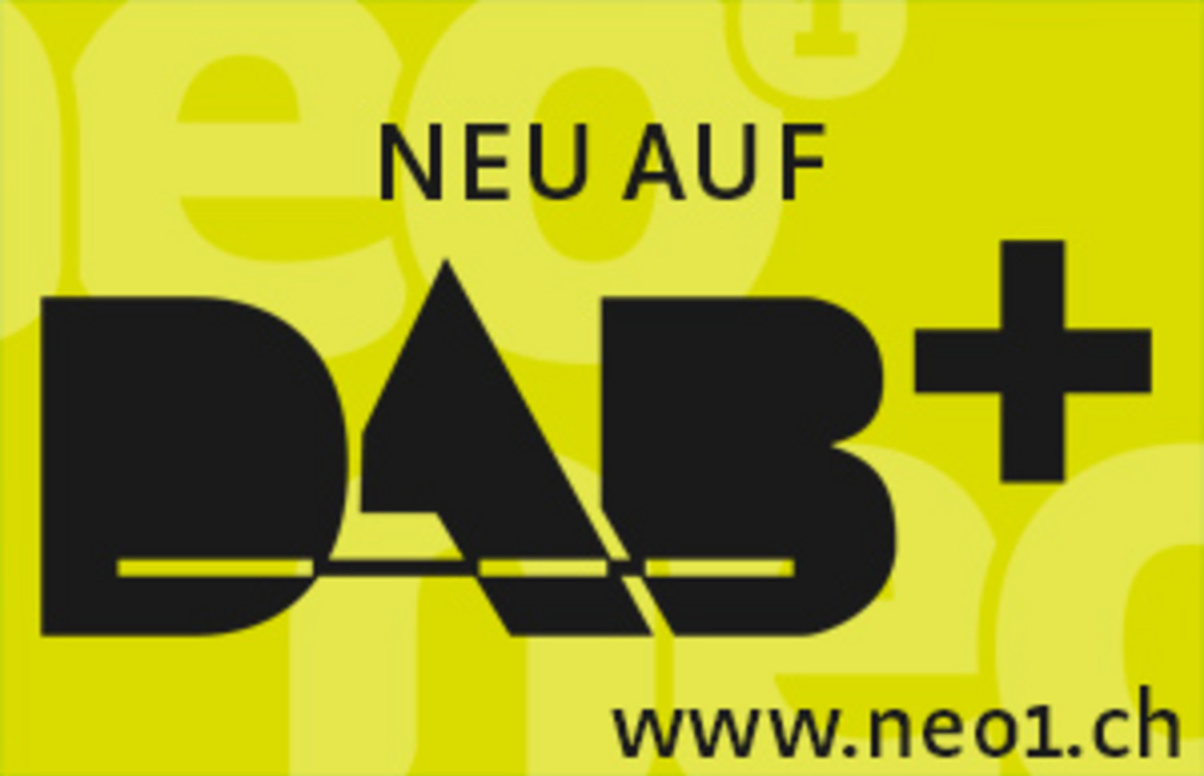 Neo1 - Mein Radio: Neo1 Ab Heute Auf DAB+